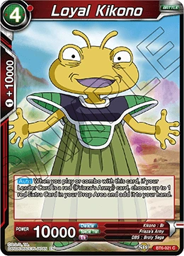 Loyal Kikono BT6-021 Dragon Ball Masters card