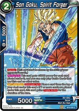 Son Goku, Spirit Forger BT6-030_PR card