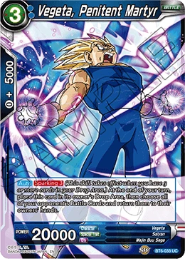 Vegeta, Penitent Martyr BT6-033 card
