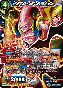 Prodigious Absorption Majin Buu BT6-042 card