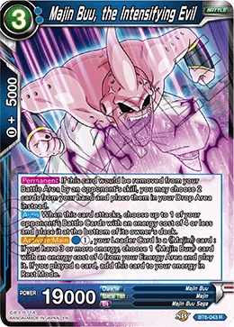 Majin Buu, the Intensifying Evil BT6-043 card