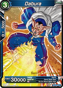 Dabura BT6-048_PR card