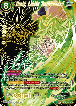 Broly, Limits Transcended BT6-060_SPR card