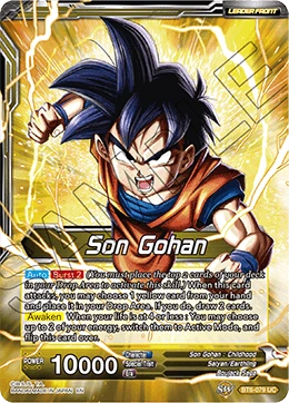 Son Gohan BT6-079 Dragon Ball Masters card