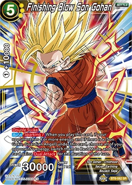 Finishing Blow Son Gohan BT6-082 card