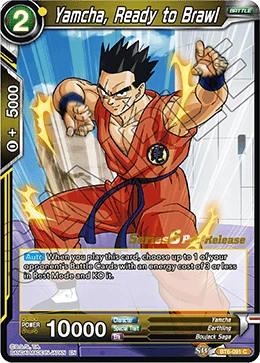 Yamcha, Ready to Brawl BT6-091 Dragon Ball Masters card, Promo