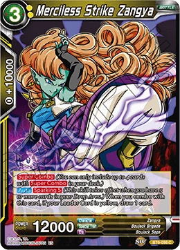 Merciless Strike Zangya BT6-098 card