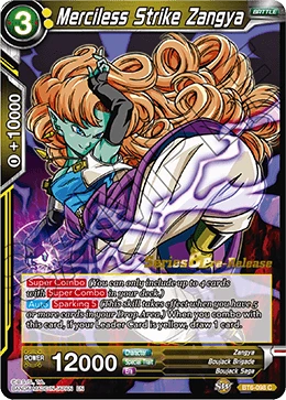 Merciless Strike Zangya BT6-098_PR card