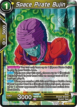 Space Pirate Bujin BT6-100 card