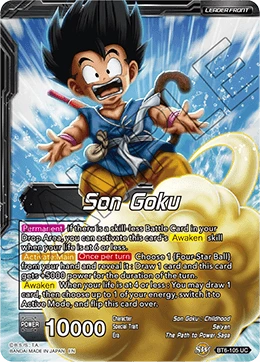Son Goku BT6-105 Dragon Ball Masters card