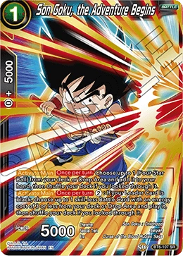 Son Goku, the Adventure Begins BT6-107 card
