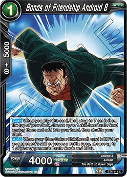 Bonds of Friendship Android 8 BT6-114_BD card