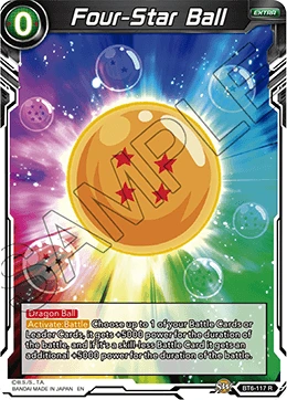 Four-Star Ball BT6-117 card