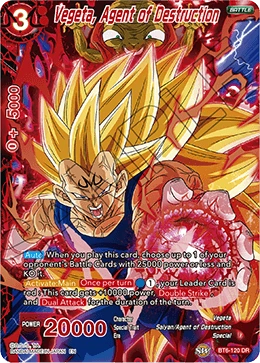 Vegeta, Agent of Destruction BT6-120 card