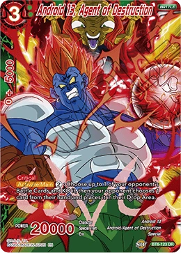 Android 13, Agent of Destruction BT6-123 card