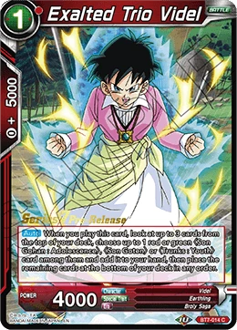 Exalted Trio Videl BT7-014_PR