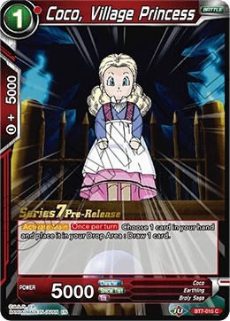 Coco, Village Princess BT7-015_PR card