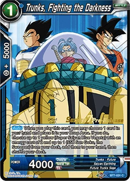 Trunks, Fighting the Darkness BT7-031_PR