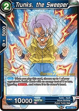 Trunks, the Sweeper BT7-032_PR card