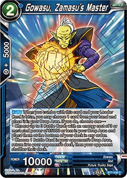 Gowasu, Zamasu's Master BT7-036 card