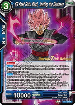 SS Rose Goku Black, Inviting the Darkness BT7-043_PR