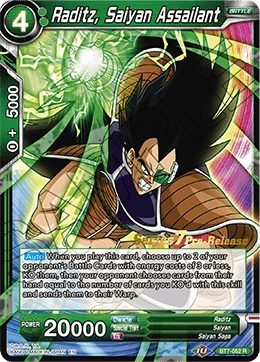 Raditz, Saiyan Assailant BT7-052_PR