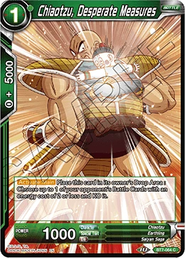 Chiaotzu, Desperate Measures BT7-064 card