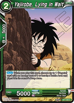 Yajirobe, Lying in Wait BT7-065_PR card
