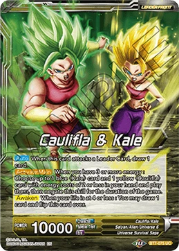 Caulifla & Kale BT7-075_PR card