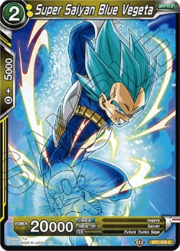 Super Saiyan Blue Vegeta BT7-076_PR02 card