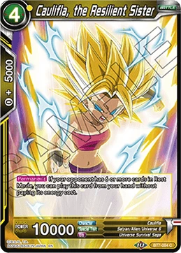 Caulifla, the Resilient Sister BT7-084 card