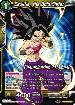 Caulifla, the Bold Sister BT7-085_PR02