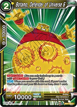 Botamo, Defender of Universe 6 BT7-088 card