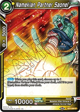 Namekian Partner Saonel BT7-090 card