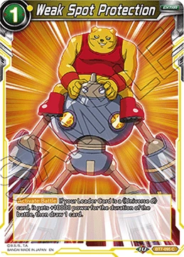 Weak Spot Protection BT7-095 card