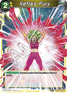 Kefla's Fury BT7-097 card