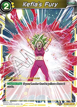 Kefla's Fury BT7-097_PR card