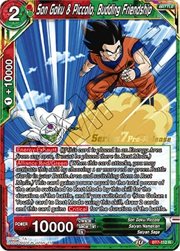 Son Goku & Piccolo, Budding Friendship BT7-112_PR