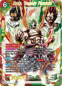 Broly, Tragedy Foretold BT7-115_SPR