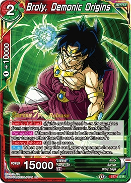 Broly, Demonic Origins BT7-117_PR card