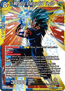 Meteoric Energy SSB Vegito BT7-118 card
