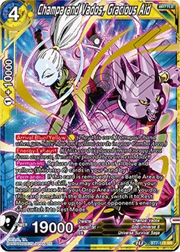 Champa and Vados, Gracious Aid BT7-119 card