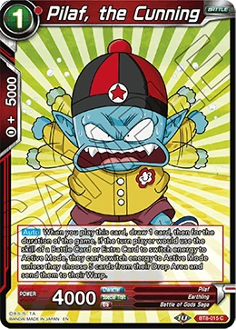 Pilaf, the Cunning BT8-015 card