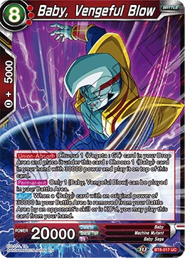 Baby, Vengeful Blow BT8-017 card