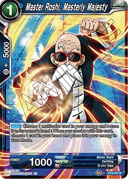 Master Roshi, Masterly Majesty BT8-032 card