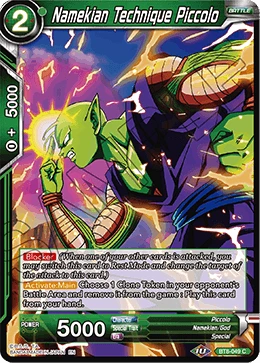 Namekian Technique Piccolo BT8-049 card