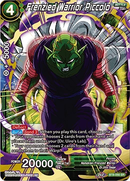 Frenzied Warrior Piccolo BT8-050 card