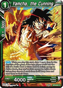 Yamcha, the Cunning BT8-051 card