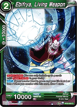 Ebifrya, Living Weapon BT8-059 card
