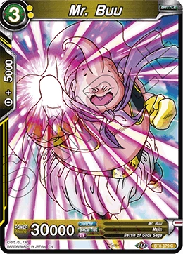 Mr. Buu BT8-079 Dragon Ball Masters card